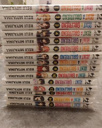 Rent a girlfriend volumi da 1 a 15