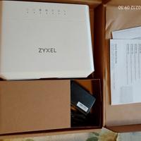 MODEM ZYXEL DX3301-TO FTTH/FTTC WIFI 6 NUOVO 