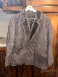 Cappotto uomo 100% vera pelle 