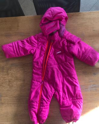 Tuta neve bambina 18 mesi wedze