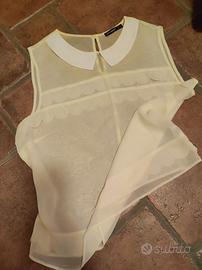 canotta atmosphere gialla trasparente 