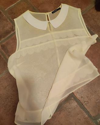 canotta atmosphere gialla trasparente 