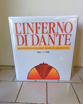 Raro Cofanetto Audiocassette "L'Inferno di Dante"