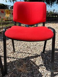 4 sedie da ufficio o sala riunioni impilabil