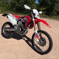 Honda crf 450 2015 enduro targato