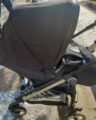 trio passeggino carrozzina ovetto peg perego