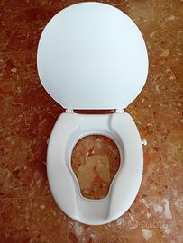 RIALZO UNIVERSALE X WC X ANZIANI H10 CM COPERCHIO