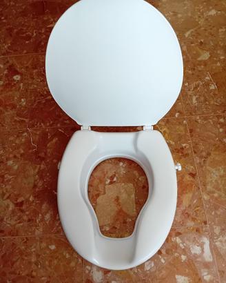 RIALZO UNIVERSALE X WC X ANZIANI H10 CM COPERCHIO