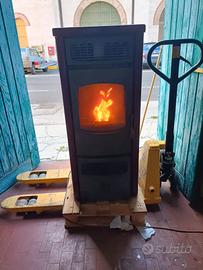 stufa a pellet 12kw canalizzata