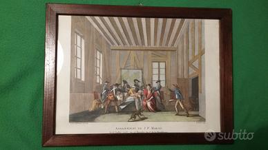 Quadretti con stampa francese vintage