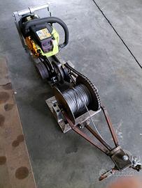 Verricello argano forestale