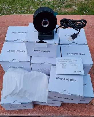WEB CAM HD USB (17 PEZZI) NUOVE