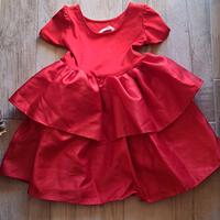 vestito bimba elegante con gonna a palloncino 