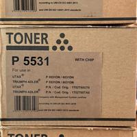 3 Toner P5531 black/nero UTAX - TRIUMPH ADLER