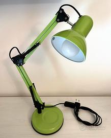 Lampada scrivania verde