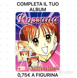 Mancolista album figurine Rossana 0,75€ A Figurina
