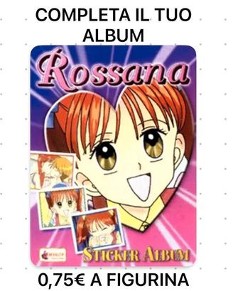 Mancolista album figurine Rossana 0,75€ A Figurina