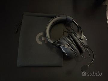 Logitech G Pro X Gaming – Cuffie Cablate Nere