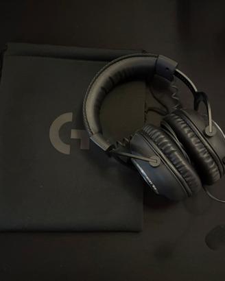Logitech G Pro X Gaming – Cuffie Cablate Nere