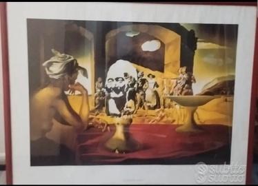 Quadro Dali' "Il mercato degli schiavi"