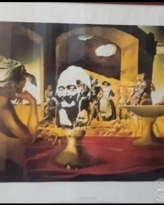 Quadro Dali' "Il mercato degli schiavi"