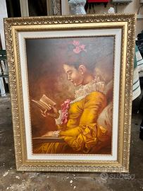 Quadro antico con certificato