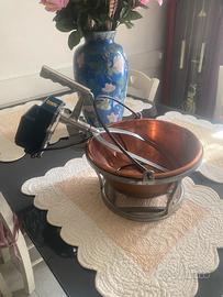 Paiolo elettrico in rame