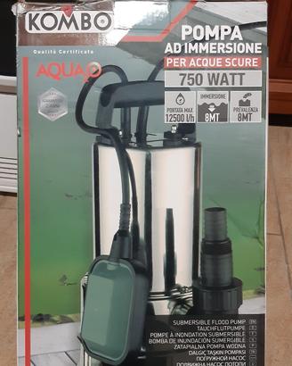 pompa sommersa acque scure 