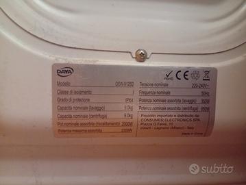 lavatrice funzionante 