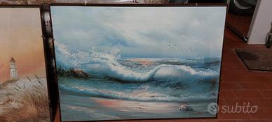 Quadri stampe a rilievo 50 x 70  G. Cousteau