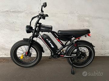 Bicicletta elettrica S8.  Fat bike
