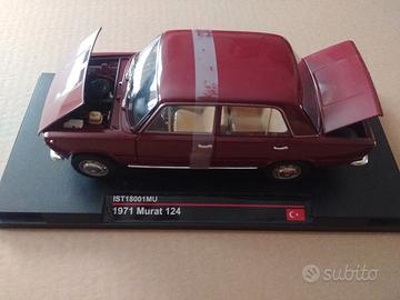Modellino scala 1\18 FIAT MURAT 124