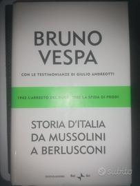 libro Bruno Vespa: Storia d'Italia da Mussolini a 