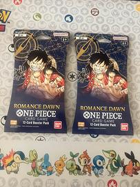 Blister (x2) OP-01 ENG sealed no cut