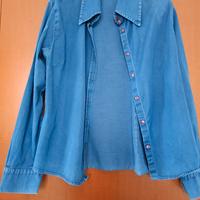 Camicia jeans taglia XL