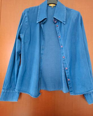 Camicia jeans taglia XL