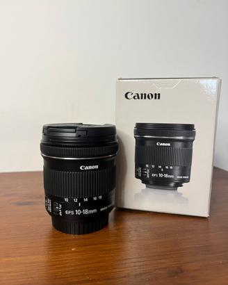 Canon efs 10-18mm f/4.5-5.6 IS STM