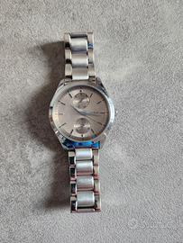 Orologio guess argentato uomo