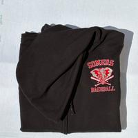 Felpa champion x high school con cappuccio e zip