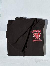 Felpa champion x high school con cappuccio e zip