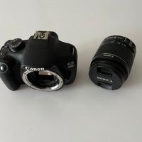 Canon EOS 1200D+Obiettivo EF-S 18-55mm IS II+cover
