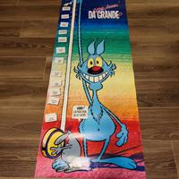 Lupo Alberto - Poster 160x58 - 1990 - INTROVABIL*