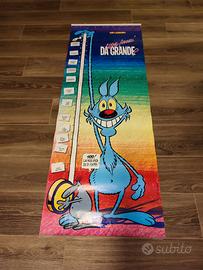 Lupo Alberto - Poster 160x58 - 1990 - INTROVABIL*