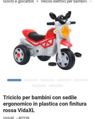 triciclo x bambini 