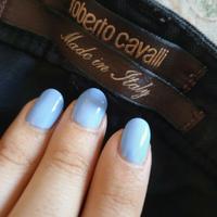 Splendido pantalone Roberto Cavalli con bottone a 