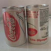 Lattine coca Cola olimpiadi di Torino 