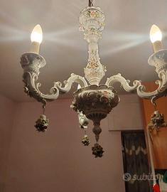 Lampadario Capodimonte