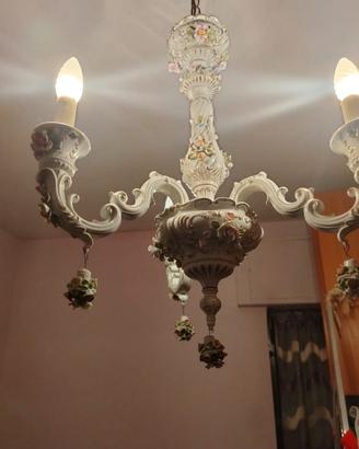 Lampadario Capodimonte
