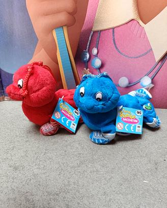 Tante tante gambe Sacchettini peluche vintage