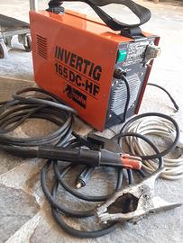 saldatrice telwin invertig 165 dc hf